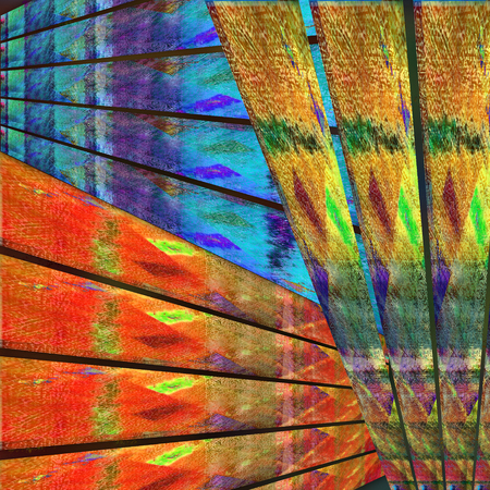 abstract floral shabby colored backgroundの写真素材
