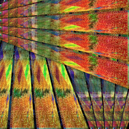 abstract floral shabby colored backgroundの写真素材