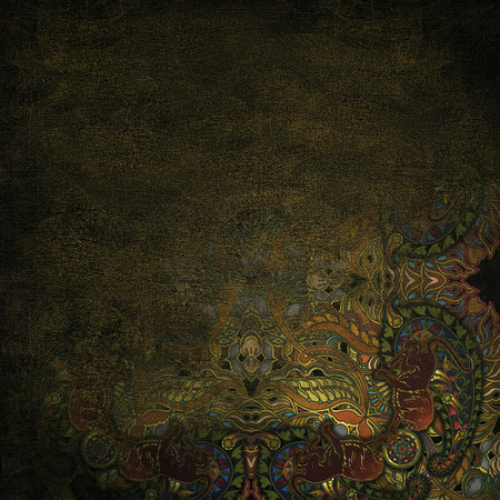 colored floral pattern granular backgroundの写真素材