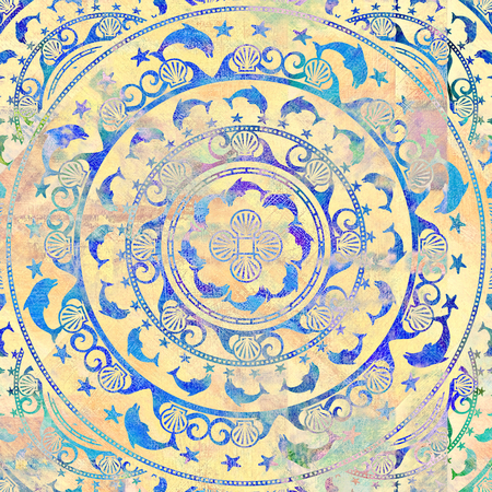 background shape geometric, golden colorの写真素材