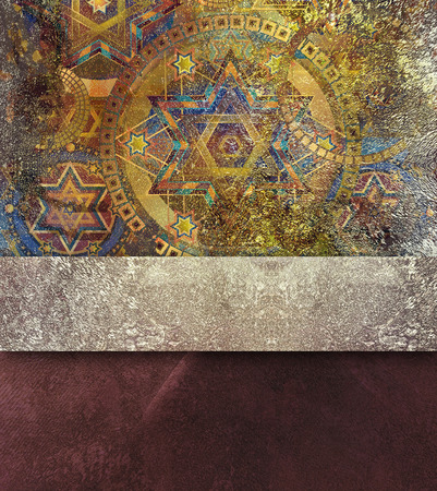 abstract  textured background with golden sprayingの写真素材