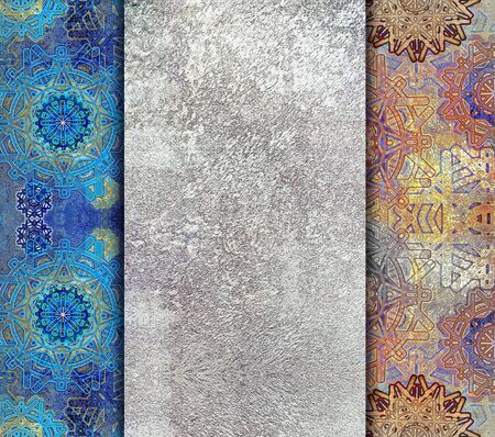 Abstract patterned shabby backgroundの写真素材