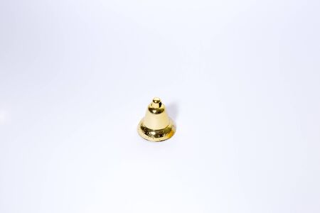 Isolated single bell for christmas tree