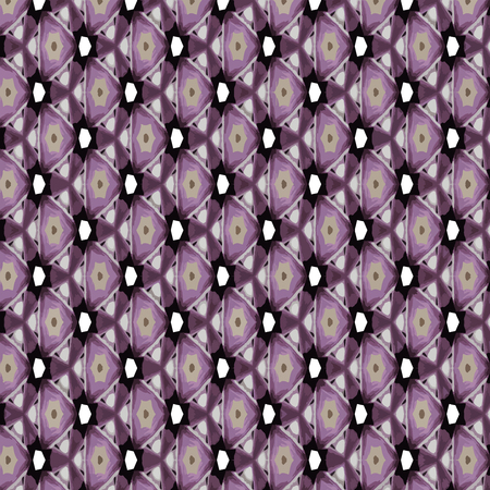 Oriental tile shaped seamless pattern with fresh colors