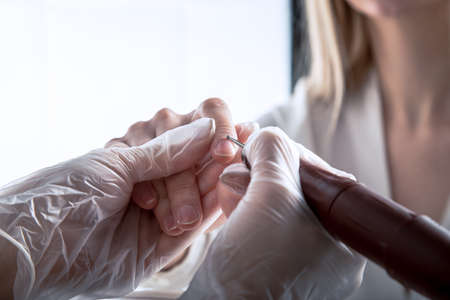 Beautiful smiling business woman portrait in confident mood. Includes copy space.の写真素材