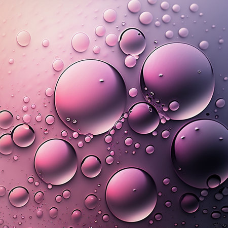 Water droplets view thirsty conceptの素材