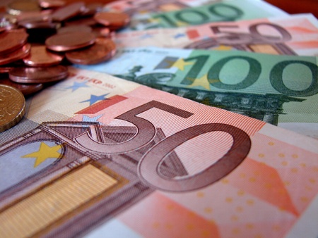 money euroの写真素材