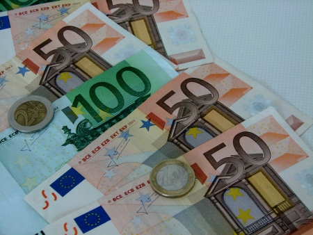 background money - eurosの写真素材
