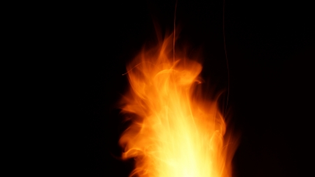 orange-fire-flameの写真素材
