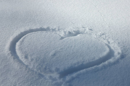 background snowの写真素材