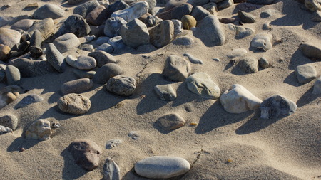sand and stonesの写真素材