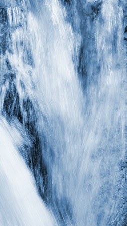 beautiful waterfallの写真素材