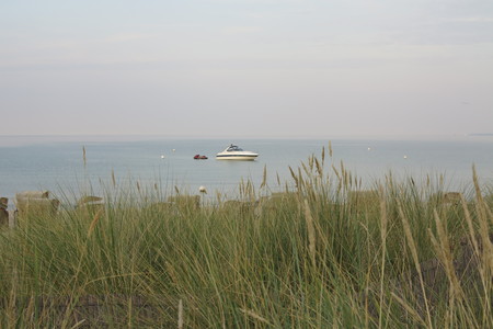 recreation on the Baltic seaの写真素材