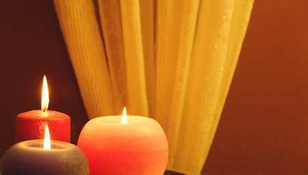 decoration candlesの写真素材