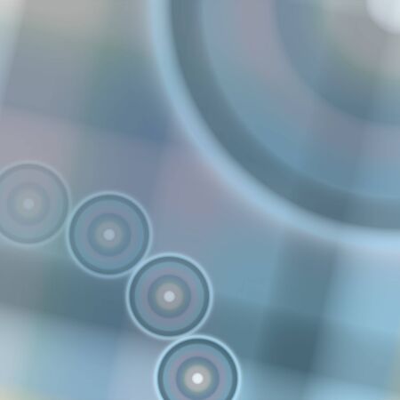 illustrated background lines and 5 rainbow circleのイラスト素材