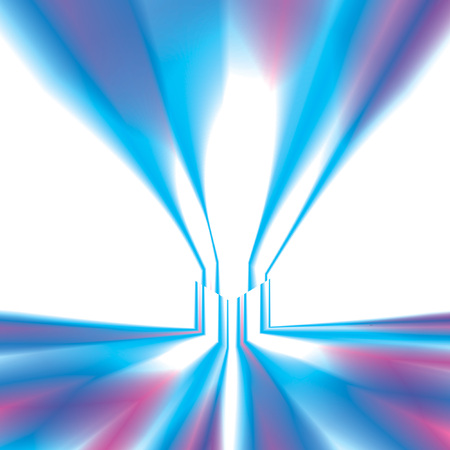 luminous box, shines in all directionsの写真素材