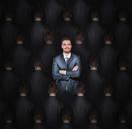 Stand out from the crowdの写真素材