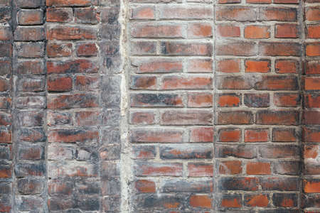 grungy brick wall texture backgroundの写真素材