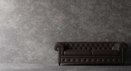 A family room is an informal  all purpose room in a house  The family room is designed to be a place where family and guests gather for group recreation like talking  reading  watching TV.3d renderingの写真素材