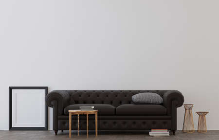 A family room is an informal  all purpose room in a house  The family room is designed to be a place where family and guests gather for group recreation like talking  reading  watching TV.3d renderingの写真素材