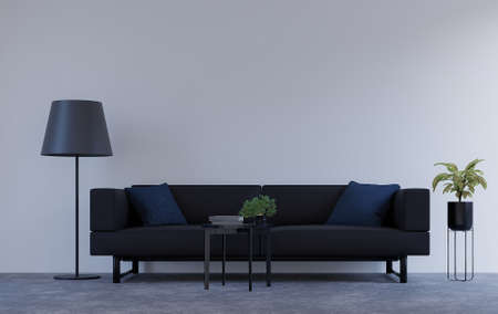 A family room is an informal  all purpose room in a house  The family room is designed to be a place where family and guests gather for group recreation like talking  reading  watching TV.3d renderingの写真素材