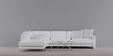 A family room is an informal  all purpose room in a house  The family room is designed to be a place where family and guests gather for group recreation like talking  reading  watching TV.3d renderingの写真素材