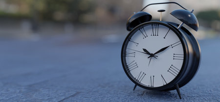 That time is most important.3d renderingの写真素材