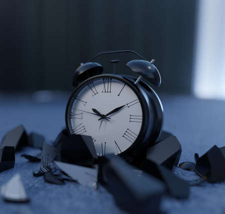 That time is most important.3d renderingの写真素材