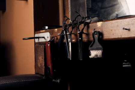 A set of tools for the barbershop master.の写真素材