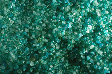 Texture background close-up bath salt with the addition of coniferous wood.の写真素材