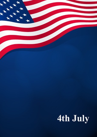 Vector background for Independence Day and other eventsのイラスト素材