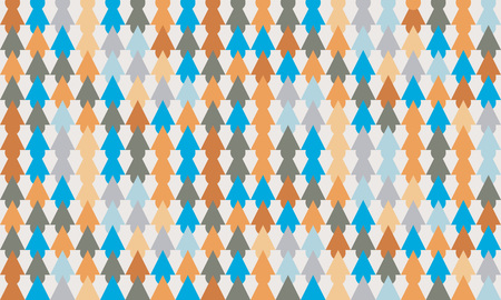 Retro triangle backgroundのイラスト素材