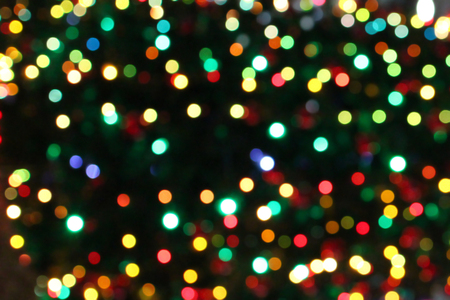 Back scene background and colorful bokeh.の写真素材