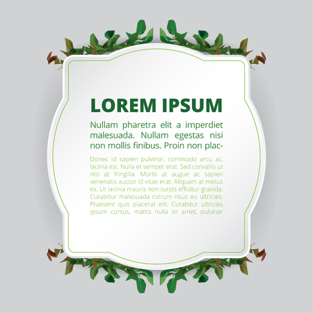 Red hibiscus flower icon label tag printing template isolated on plain background.のイラスト素材