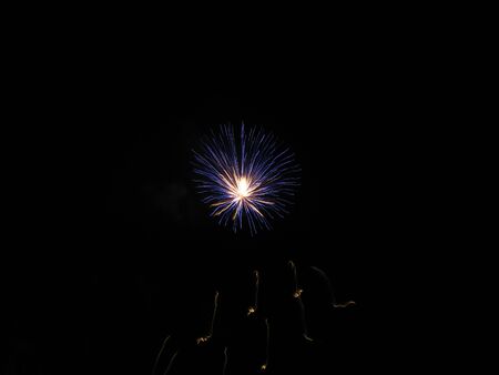 fireworksの写真素材