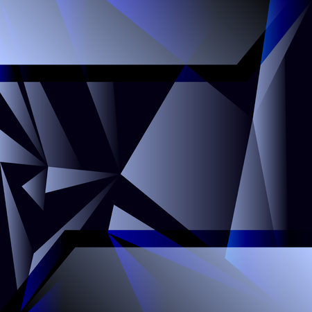Colorful abstract geometric background with triangular polygons. Vector Illustrationのイラスト素材