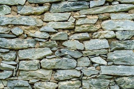 The stone on a wall for backgroundの写真素材