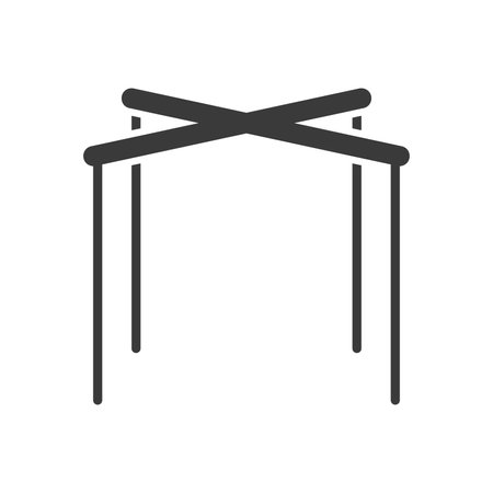 Puppeteer glyph icon isolated on white background.Vector illustration.のイラスト素材