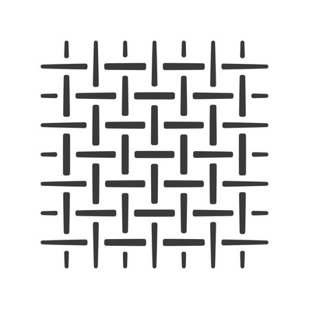 Wire mesh line icon isolated on white background.Vector illustration.のイラスト素材