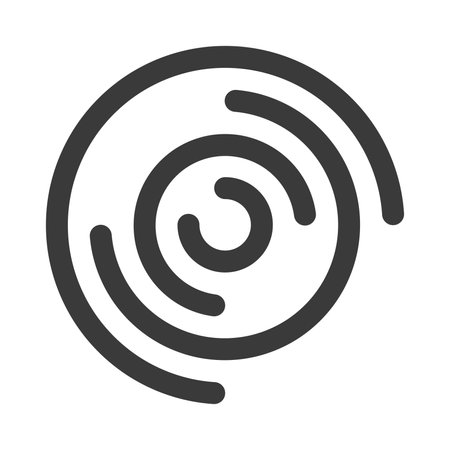 Reload line icon isolated on white background.Vector illustration.のイラスト素材