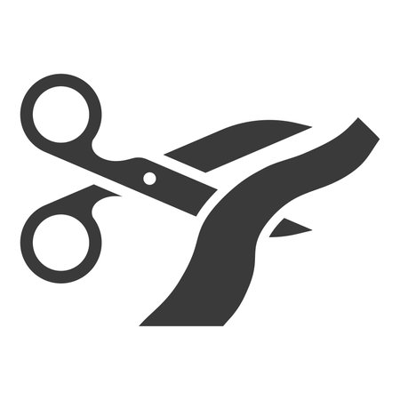 Sewing workshop glyph icon isolated on white background.Vector illustration.のイラスト素材