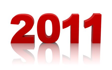 new year 2011の写真素材