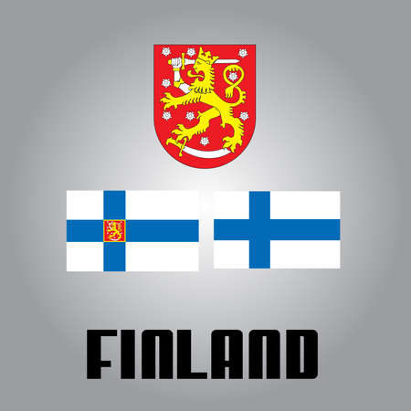 National elements of Finlandのイラスト素材