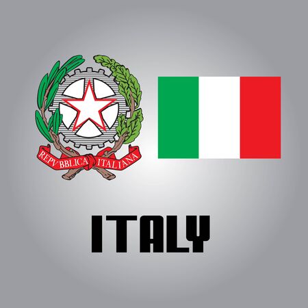 National elements of Italyのイラスト素材