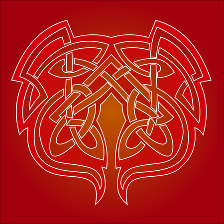 Tribal design element and tattoo ornamentsのイラスト素材