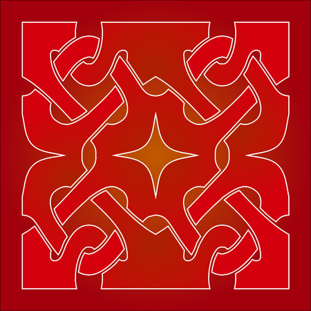 Tribal design element and tattoo ornamentsのイラスト素材