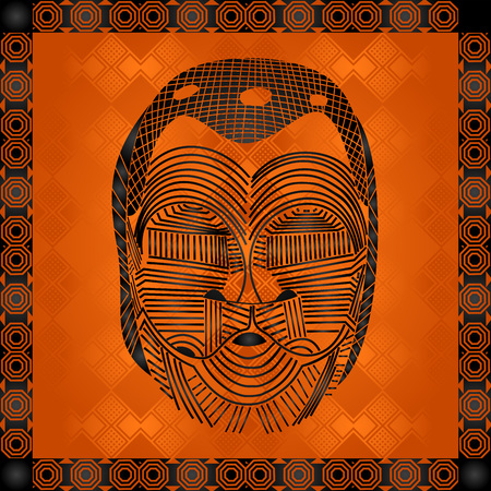 African symbolic ornamentsのイラスト素材