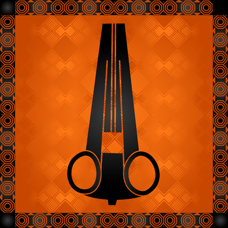 African symbolic ornamentsのイラスト素材