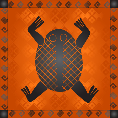 African tribes cultural symbolic ornamentsのイラスト素材