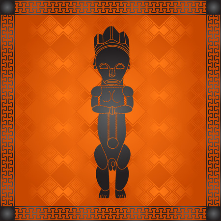 African tribes cultural symbolic ornamentsのイラスト素材
